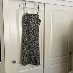 Cheetah print dress